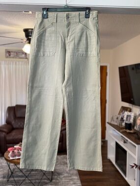 American Eagle Stretch High-Waisted Utility Stovepipe Pants